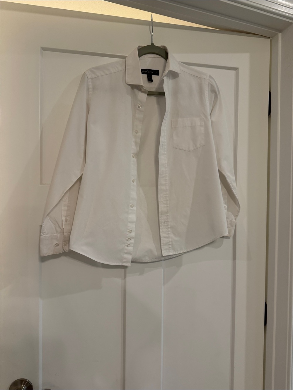 Classic White boys Button-Down Shirt